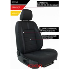 Raxon Hyundai Tucson Neptune Series 2+1 Uyumlu Tay Tüyü Oto Koltuk Kılıfı - Premium Şık ve Konforlu Tasarım
