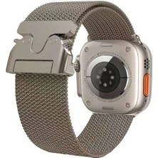 Apple Watch 42MM Milano Metal Kordon - Desert Modern Asır (4938)