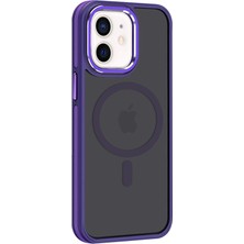 iPhone 11 Winner Magsafe Kapak - Derin Mor Modern Asır (4938)