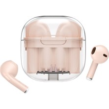 Ls-09 Bluetooth 5.3 Tws Kablosuz Airpods Kulaklık - Pembe Modern Asır (4938)