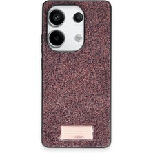 CP120 Xiaomi Redmi Note 13 Pro 4g Bright Simli Kapak - Derin Mor Modern Asır (3927)