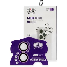 iPhone 16 Bilvis Titan Kamera Lens - Pembe Modern Asır (4938)