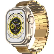 CPT83 Apple Watch 42MM Ascend Metal Kordon - Gold Modern Asır (3927)