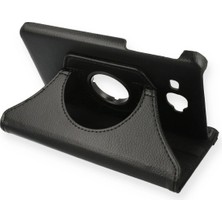 CP120 Samsung Galaxy T280 Tab A 7 Kılıf 360 Tablet Deri Kılıf - Siyah Modern Asır (3927)