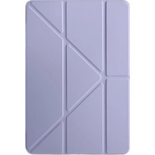 Modern Asır CPT83 Samsung Galaxy X910 Tab S9 Ultra 14.6 Kılıf Kalemlikli Mars Tablet Kılıfı - Lila Modern A