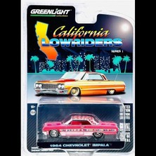 Greenlight California Lowriders Series 1 - 1694 Chevrolet Impala- 1/64 Model Araba