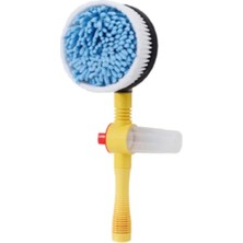TeknoKapsül Ally Otomatik Dönen Araç Yıkama Fırçası Mikrofiber Araba Yıkama Paspas Sabunl - TK0027-5S0AC