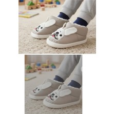 maxxi Çocuk Panduf, Kışlık Peluş Bot, Yumuşak, Sıcak Tutan, Kaymaz Tabanlı Ev Içi Patik, Ev Botu