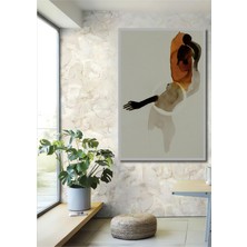 Teona Ahşap Dekoratif Ahşap Dikdörtgen Tablo Soyut Dans