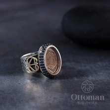 Design Ottoman Kuyumculuk Inşirah Suresi Yazılı Gümüş Kadın Yüzük