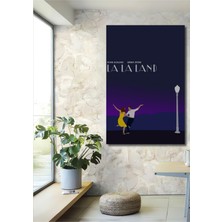 Teona Ahşap Dekoratif Ahşap Dikdörtgen Tablo La La Land