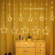 Yıldız Perde LED 10 Saçaklı Modern Asır (4208)
