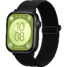 Huawei Fit 4 Star Kordon - Benekli Siyah Modern Asır (3927)