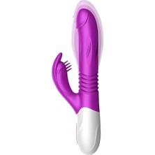 Natural Creams USB Şarjlı Klitoris Uyarımlı ve 7 Titreşim Fonksiyonlu Teknolojik Vibratör