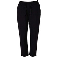 Double 26YD52000013 Siyah Kadın Pantolon X-212B