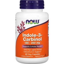 Now Foods Indole-3- Carbinol Ic3 200 Mg 60 Kapsül