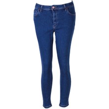 Double 26YD52000006 Mavi Kadın Jean Pantolon 1049