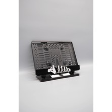 Plakam54 Evrim Scooter 3D Kabartmalı Pleksi Motor Plakalığı