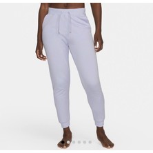 Nike Yoga Luxe 7/8 Fleece Kadın Lila Eşofman Altı DN0936-536