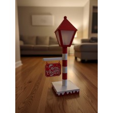 Mobil Dünyası Yılbaşı Tabelalı Dekoratif Lamba Merry Christmas Işıklı Tasarım - MB000X-2GZYW5