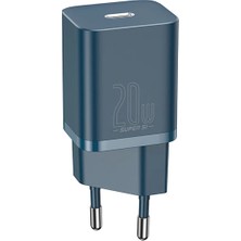 Erbar Baseus Super Si 20W Pd Type-C Hızlı Şarj Adaptörü 20W Iphone 15-14-13- 12-11 H - MR000K-1GK1K