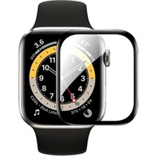 Sbusshop Apple Watch 7-8 41MM 3D Pmma Kavisli Full Cam Ekran Koruyucu PET-(5775) - SB001M-49UNS6
