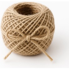 Mçb Group 100 Metre Ince Jüt Ip Hasır Ipi, Bağlama Ipi , Çuval Ipi, Kırnap Ipi, Jüt Ip Çeyiz Ipi