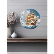 Altınuç Art Design 3D Görünümlü Ahşap Duvar Saati V12 24X24 cm