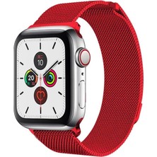 Lowell Home Ally Apple Watch 7-8 45MM 6-5-4 44MM Kayış Kordon Metal Milano Loop 3-2-1 42MM-(57 - LO0029-5XVXE