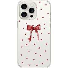 Manitoba Iphone 15 Pro Uyumlu Baskılı Yumuşak Silikon Şeffaf Telefon Kılıfı