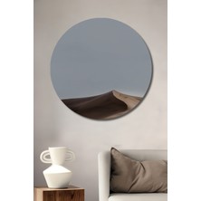 Teona Ahşap Dekoratif Ahşap Yuvarlak Tablo Çöl Rüzgarları