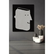 Teona Ahşap Dekoratif Ahşap Dikdörtgen Tablo Kitap Adam