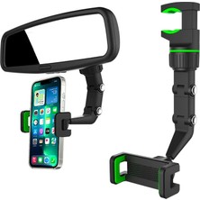 Bi Dünya Shop Ally 360 Dönebilen Multifonksiyonel Dikiz Aynası Araç Telefon TUTUCU-(5775) - UD001X-51JK24