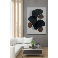 Teona Ahşap Soyut Taşlar Dekoratif Ahşap Mdf Dikdörtgen Ev,iş Yeri Duvar Tablo