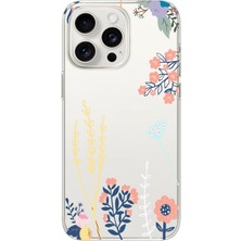 Manitoba Iphone 15 Pro Max Uyumlu Baskılı Yumuşak Silikon Şeffaf Telefon Kılıfı
