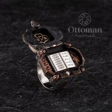 Design Ottoman Kuyumculuk Ottoman Ikra Camii Model Gümüş Erkek Yüzük