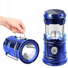 Zero Land Storozal Kamp Lambası Güneş Enerjili LED Lamba Işıldak Şarjlı Powerbank Özellikli