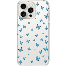 Manitoba Iphone 16 Pro Max Uyumlu Baskılı Yumuşak Silikon Şeffaf Telefon Kılıfı