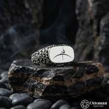 Design Ottoman Kuyumculuk Hiç Yazılı Gümüş Erkek Yüzük