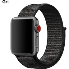 Bi Dünya Shop Ally Apple Watch 7-8 41MM 6-5-4 40MM Nylon Loop Spor Kayış Kordon 3-2-1 38MM-(5775 - UD001X-51HPR
