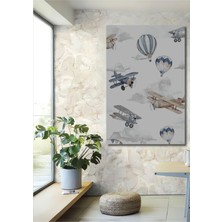 Teona Ahşap Dekoratif Ahşap Dikdörtgen Tablo Uçan Macera