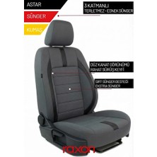 Raxon Renault Megane Neptune Series 2+1 Uyumlu Tay Tüyü Oto Koltuk Kılıfı - Premium Şık ve Konforlu Tasarım
