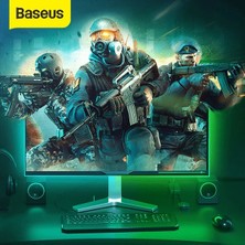 MegaSepet Baseus Game Light Rgb 5050 Esnek Oyuncu Pc LED Şerit Işık 5W15 M-(5775) - ME001W-50XWW1