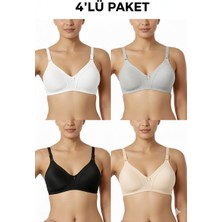 Ebru Penye Toparlayıcı Sütyen (4'lü Avantajlı Paket)