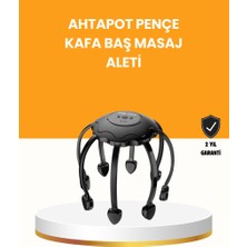 Zero Land Storozal Saç Derisi Masaj Aleti 8 Bağımsız Kol 3 Modlu Derin Rahatlama