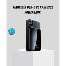 Zero Land Storozal Manyetik Güç Bankası 15W Kablosuz 20W Pd Hızlı Şarj
