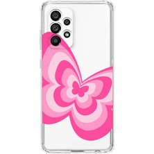 Manitoba Samsung Galaxy A23 Uyumlu Baskılı Yumuşak Silikon Şeffaf Telefon Kılıfı