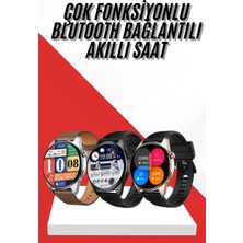 AK-SA-STR Akıllı Saat 1.5 Inç Amoled Ekran Çift Kordonlu Gps Nfc Uyumlu