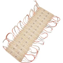 Powerr Led Aydınlatma 20 Adet 12 Volt 1.5 Watt 3 Lensli 3000K Günışığı 2835 Smd LED Modül IP65 Modül