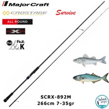 Major Craft Crostage Survive SCRX-892M Allround 2.66MT 7-35GR (2p) Spin Kamış